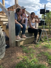 Lainey-Wilson-music-video-behind-the-scenes-6